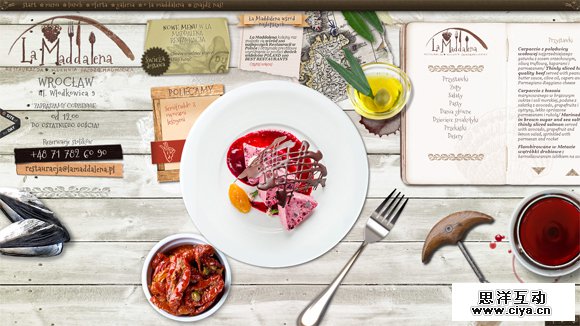 30 Tasty Websites of Cafes and Restaurants