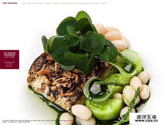 30 Tasty Websites of Cafes and Restaurants