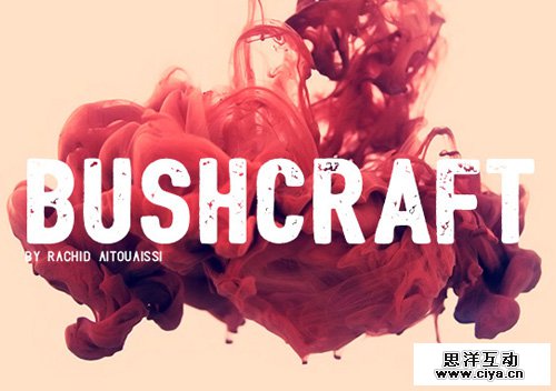 Bushcraft free font Bushcraft free font