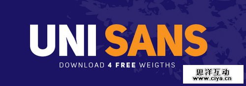 Uni Sans Free Font Uni Sans Free Font