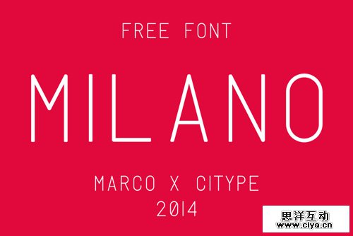 Milano Free Font Milano Free Font