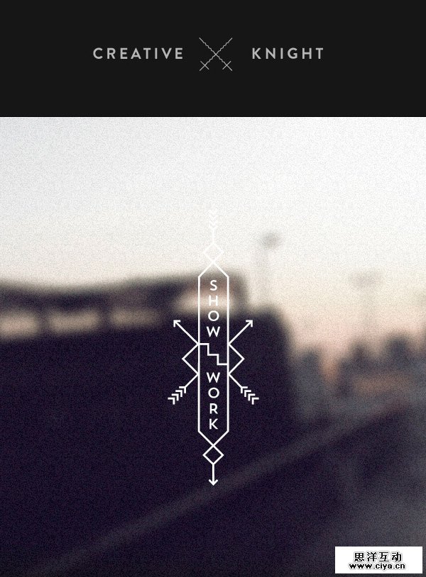Portfolio of CREATIVE KNIGHT 前方高能预警!20个炒鸡棒的HTML 5网站欣赏!
