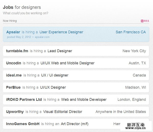 Jobs Feed