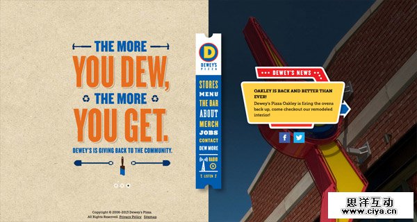 Dewey's Pizza