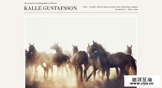 Kalle Gustafsson Photography Websites