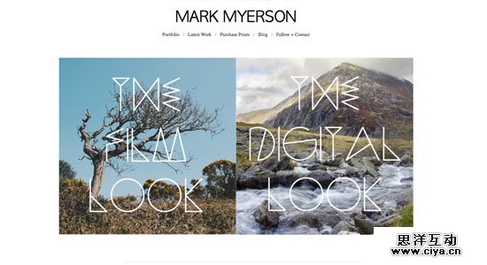 Mark Myerson Photography Websites