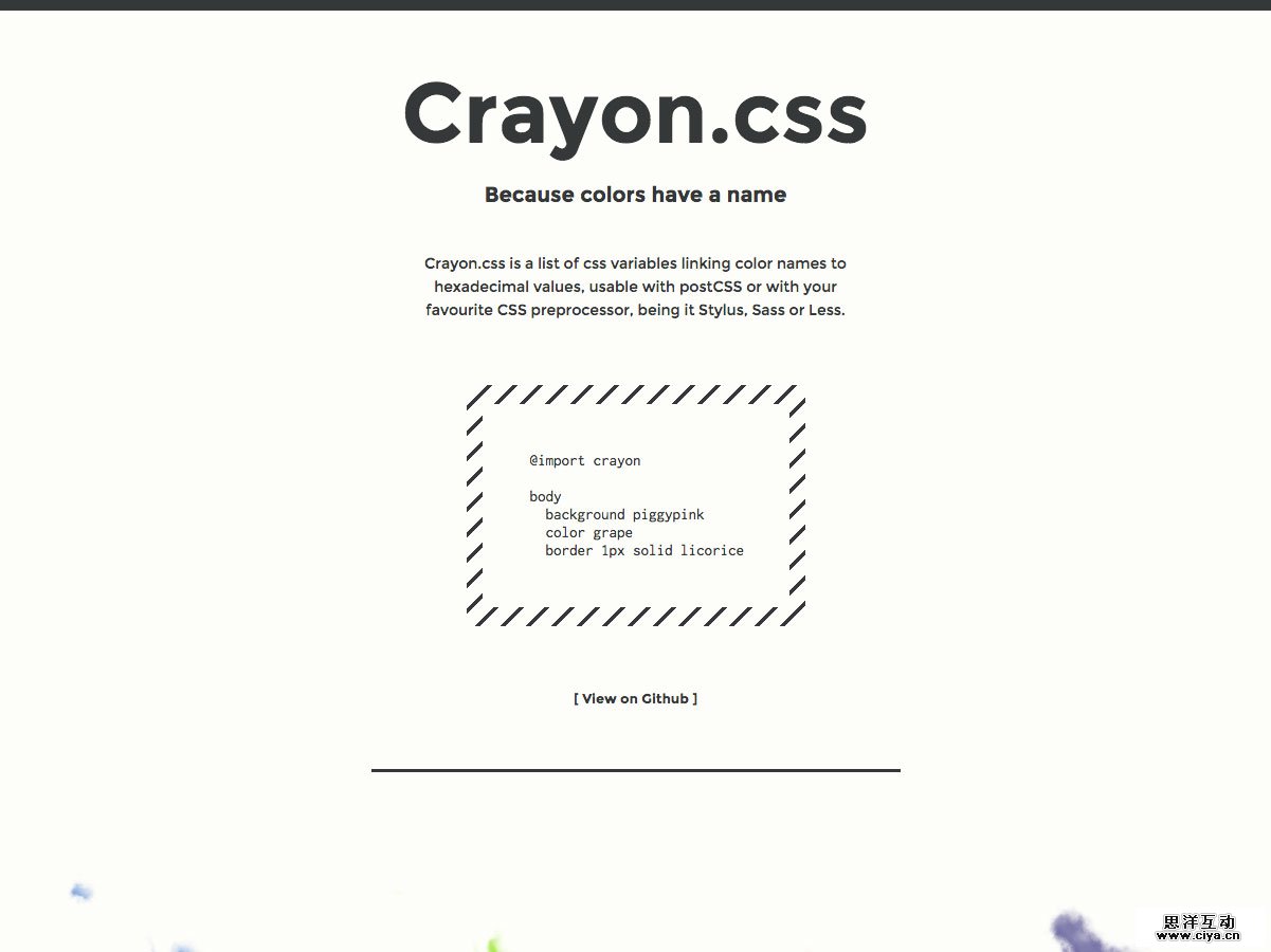 crayon