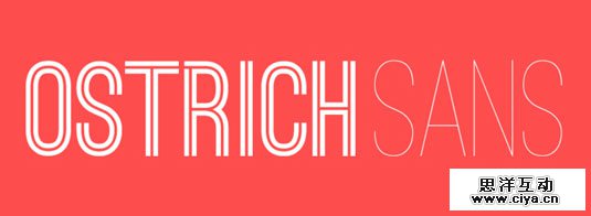Ostrich Sans