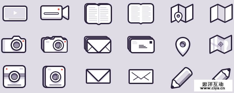 Blockie Icon Set