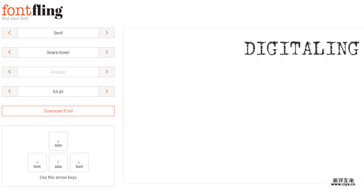 FontFling