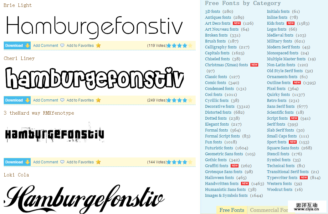 SearchFreeFonts