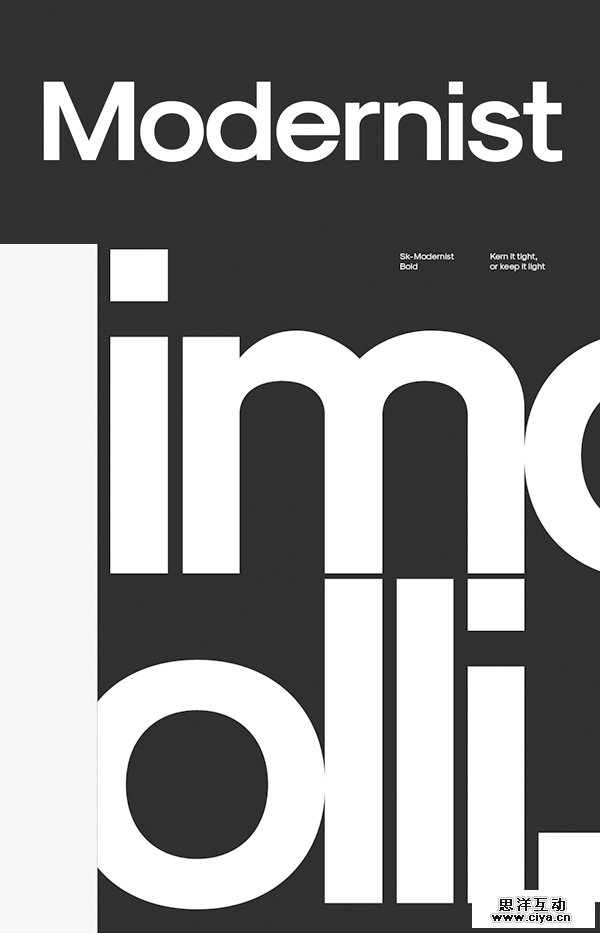 Modernist Free Font Modernist Free Font