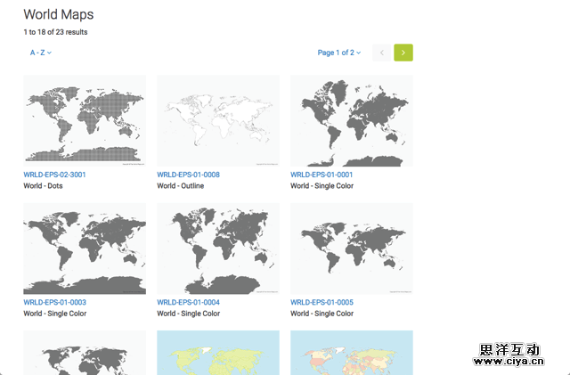 Free Vector Maps