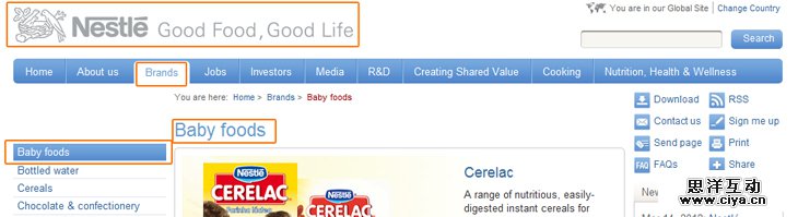 图4:Nestle.com