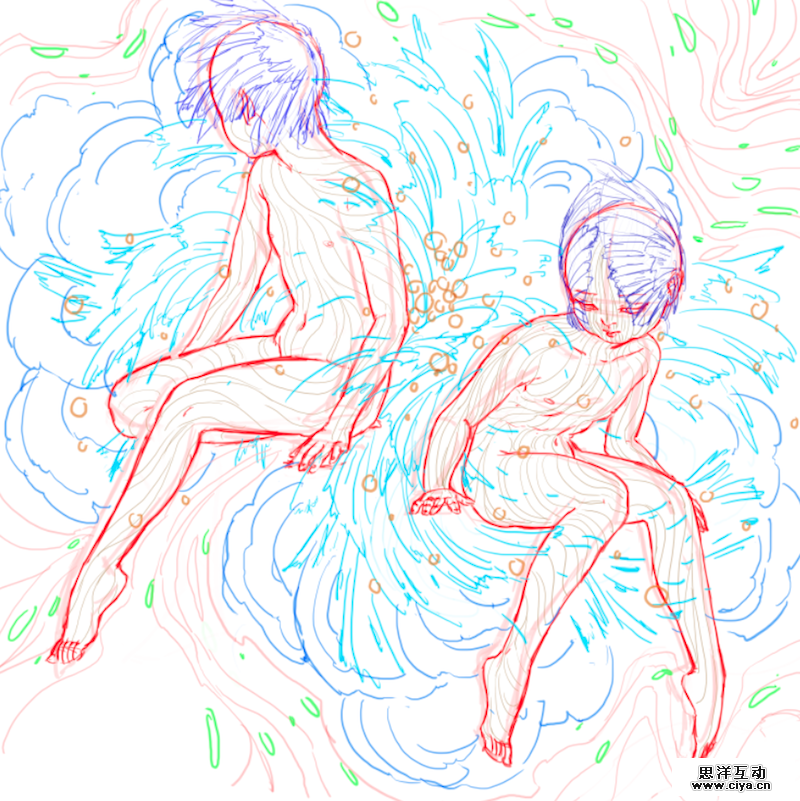 查看《插画|局|，附详细绘制过程》原图，原图尺寸：800x801