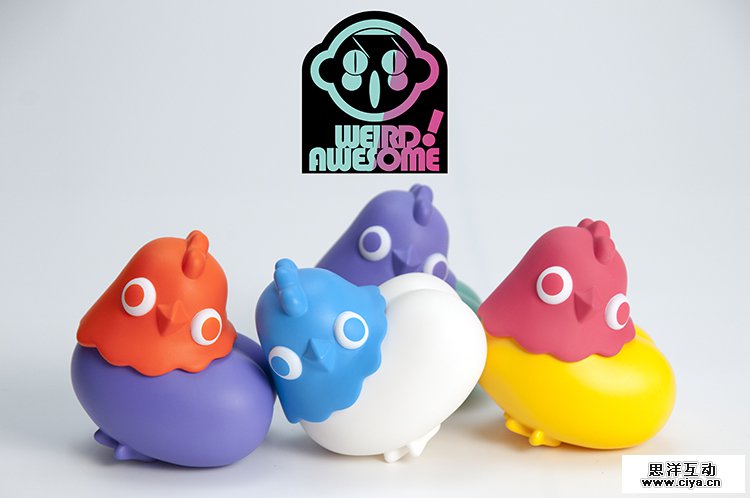 查看《咕咕呆 GOGODAY~！潮玩 设计师玩偶 怪棒玩务 出品》原图，原图尺寸：750x498