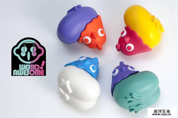 查看《咕咕呆 GOGODAY~！潮玩 设计师玩偶 怪棒玩务 出品》原图，原图尺寸：750x498