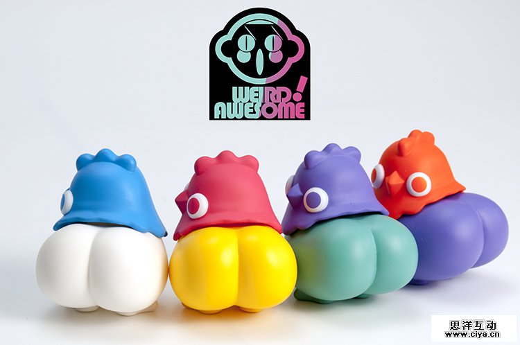 查看《咕咕呆 GOGODAY~！潮玩 设计师玩偶 怪棒玩务 出品》原图，原图尺寸：750x498