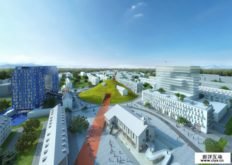 查看《曼海姆新社区:绿色‘山丘’与字母形塔楼》原图,原图尺寸:800x570